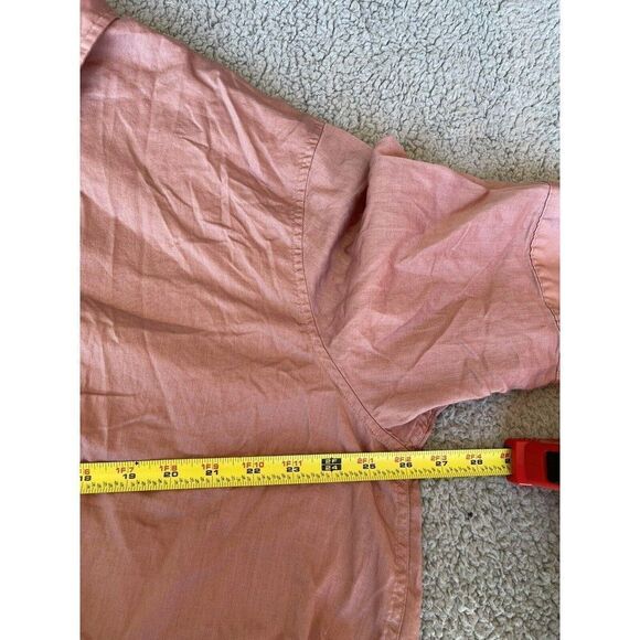 Athleta Cotton Dreams Sleep Oversized Top M Pink Pajama Shirt Loungewear - Picture 7 of 8